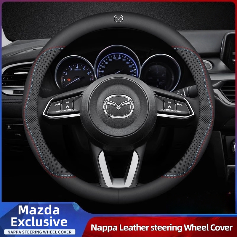 Leather Breathable Car Steerin - Car Steering Wheel Cover Anti Slip Breathable recension och pris
