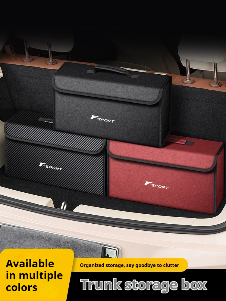 For Lexus F Sport ES RX LS500h - Car Trunk Organizer Foldable Storage Box recension och pris