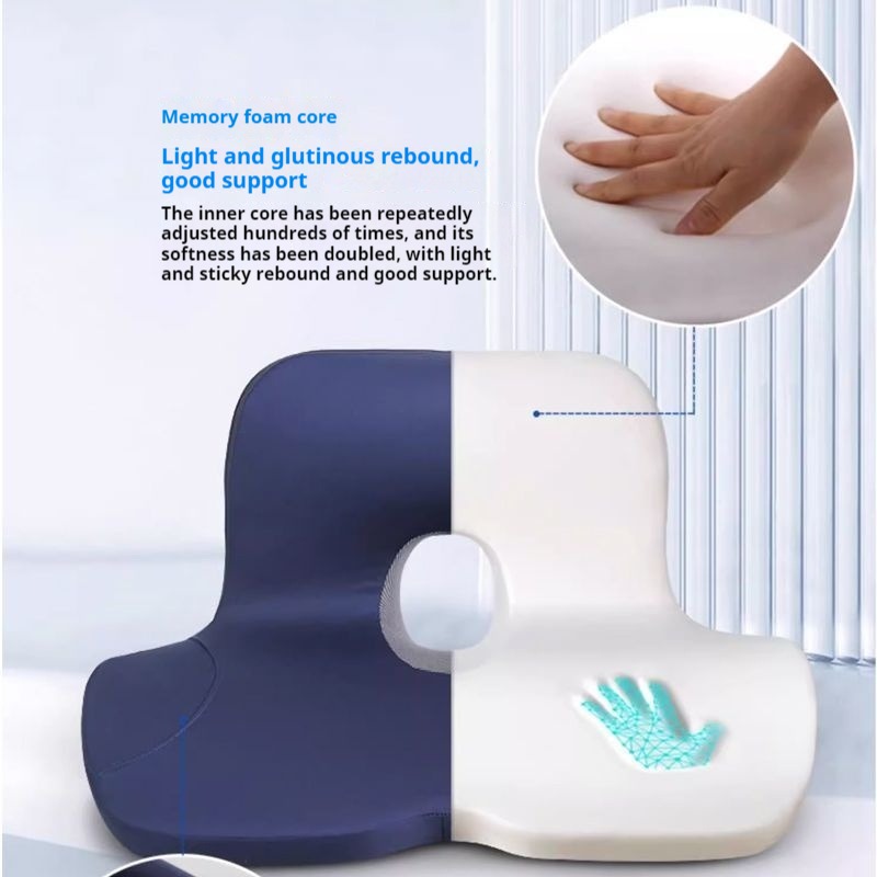 Car Main Driver Seat Booster S - Memory Foam Car Neck Pillow Lumbar Support recension och pris