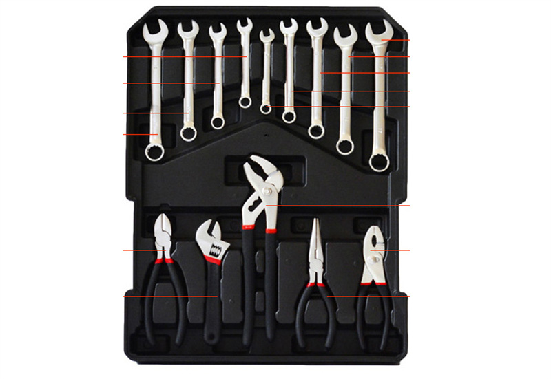 186 Pieces Aluminum Case Troll - Auto Repair Tools recension och pris