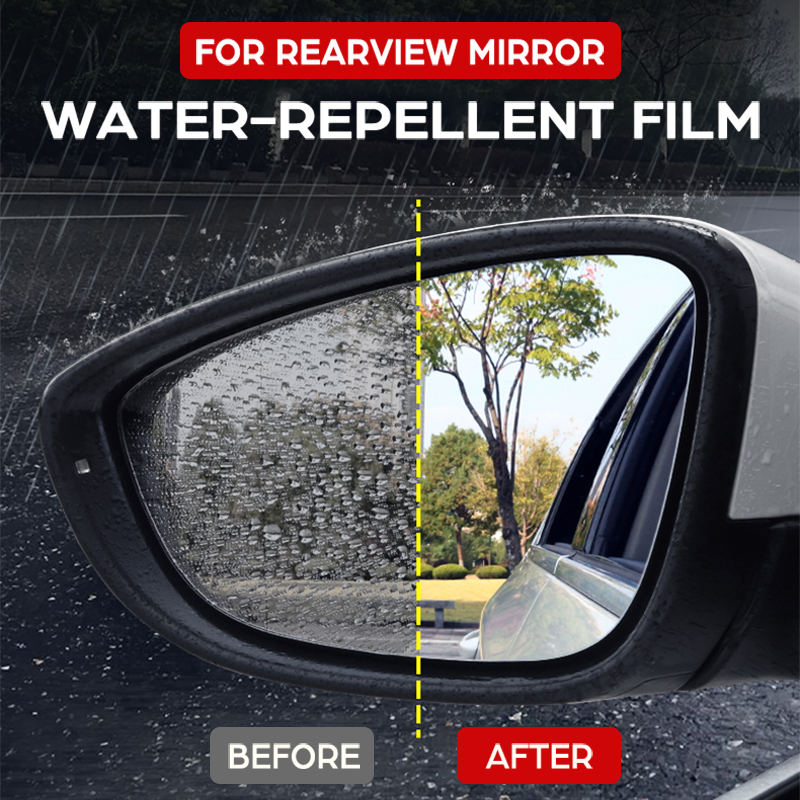 Full Cover Anti Fog Film Rainp - Anti Glare Car Rearview Mirror Film recension och pris