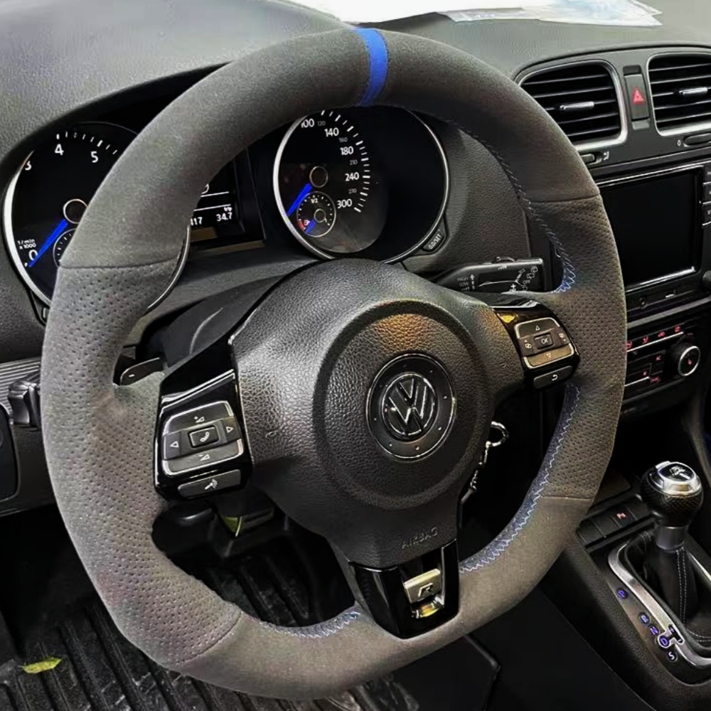 Custom Car Steering Wheel Cove - Car Steering Wheel Cover Anti Slip Breathable recension och pris