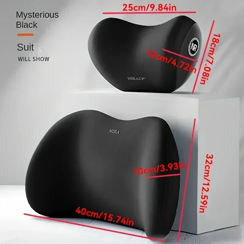Universal Car Headrest Neck Su - Memory Foam Car Neck Pillow Lumbar Support recension och pris