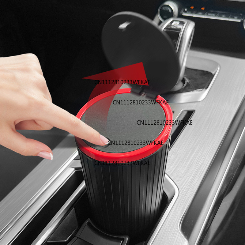Car trash can, multi-functiona - Waterproof Car Trash Can With Lid recension och pris