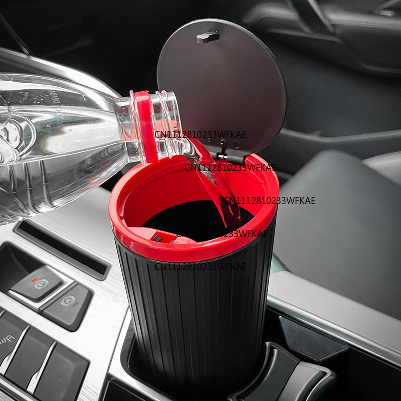Car trash can, multi-functiona - Waterproof Car Trash Can With Lid recension och pris