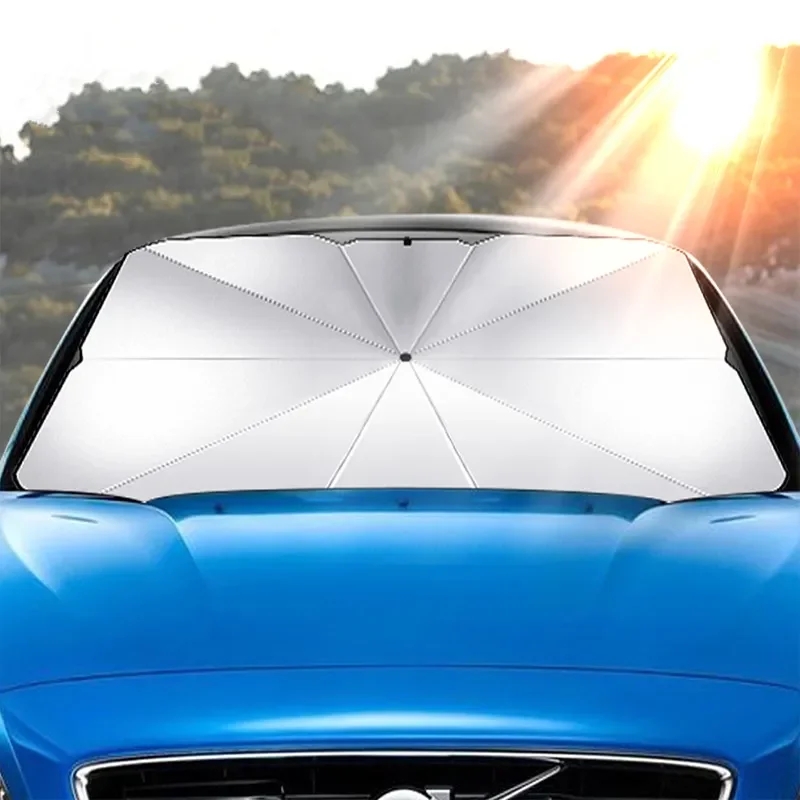 Car Windshield Sunshade Umbrel - Car Sunshade Windshield Umbrella Foldable recension och pris