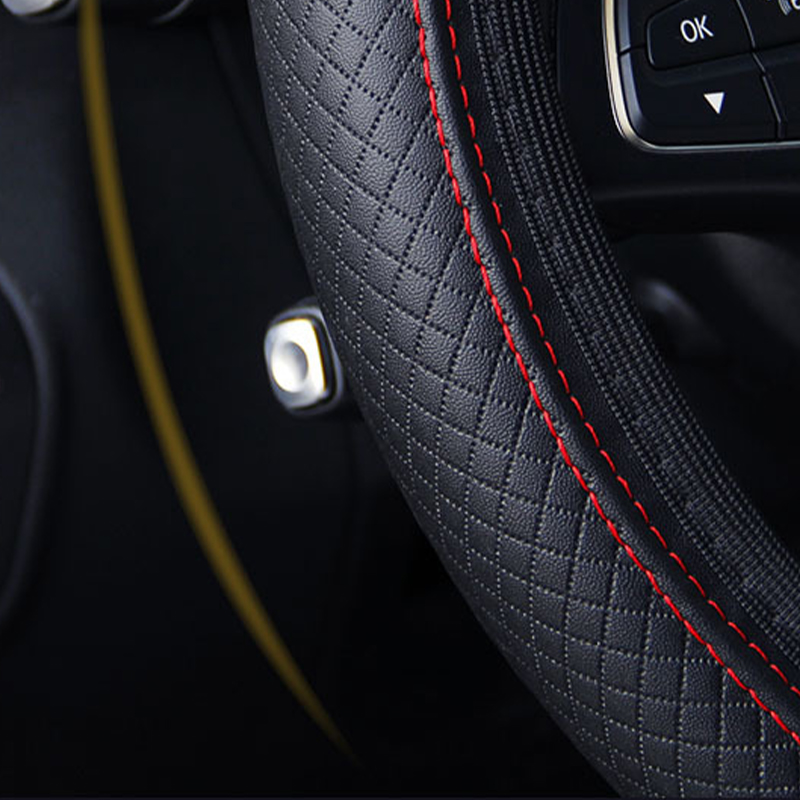 Car Steering Wheel Cover Anti  - Car Steering Wheel Cover Anti Slip Breathable recension och pris