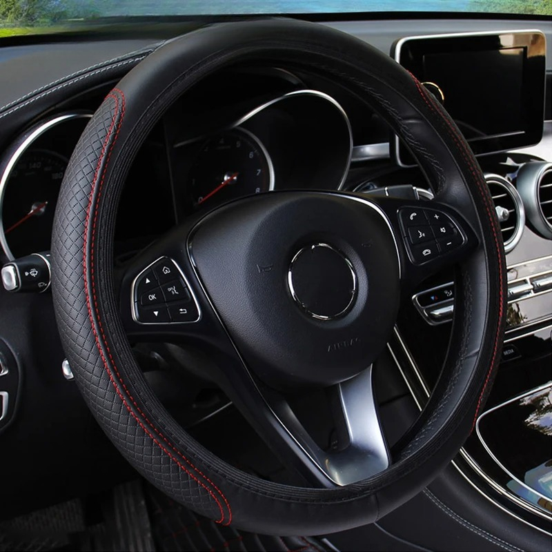 Car Steering Wheel Cover Anti  - Car Steering Wheel Cover Anti Slip Breathable recension och pris