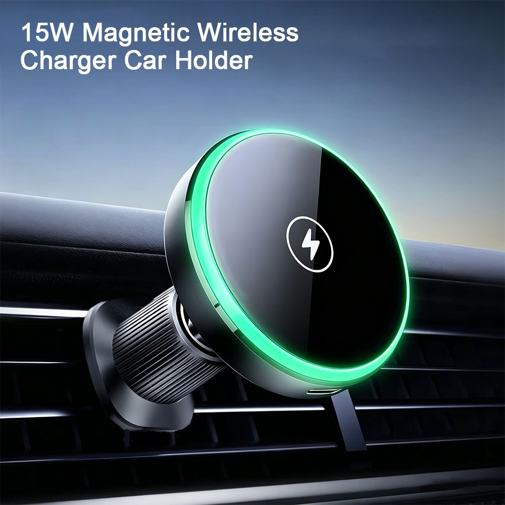 Magnetic Wireless Car Charger  - Magnetic Phone Holder For Car Vent recension och pris