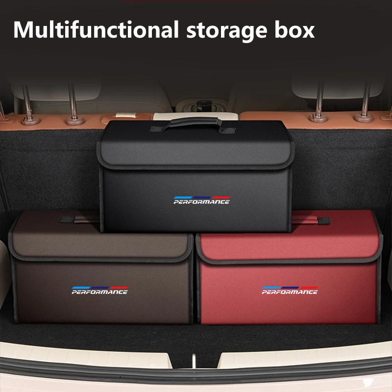 Car Leather Trunk Organizer Fo - Car Trunk Organizer Foldable Storage Box recension och pris