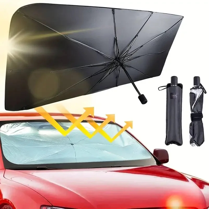 Car Sunshade Windshield Umbrel - Car Sunshade Windshield Umbrella Foldable recension och pris