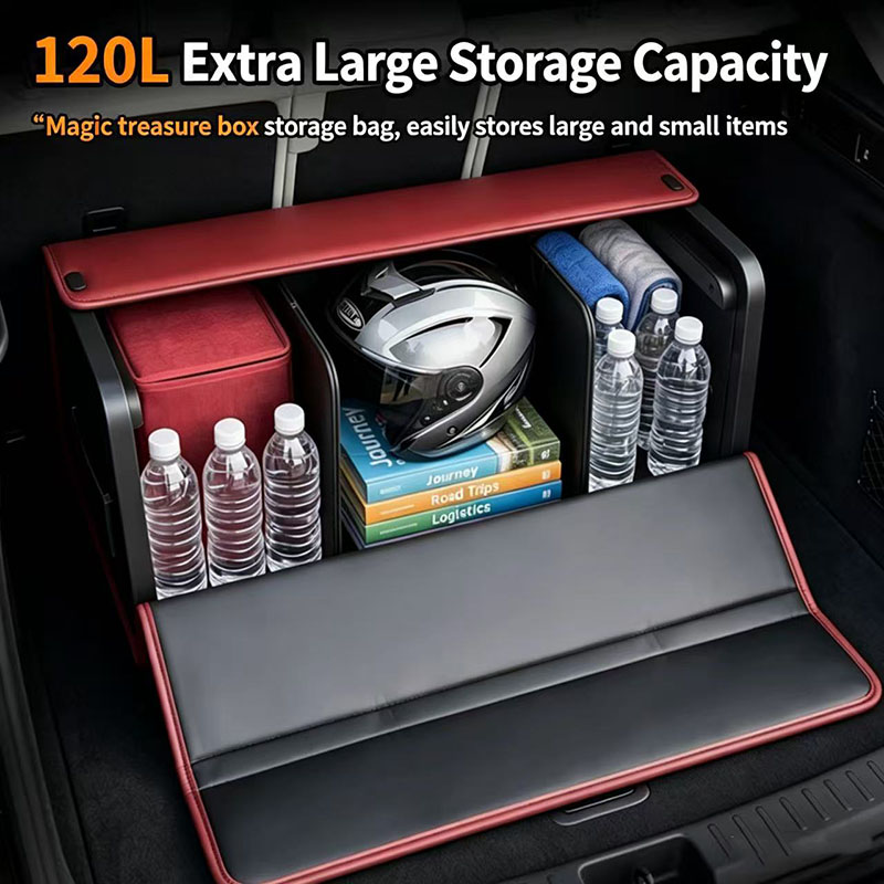 Car Trunk Organizer Box Nappa  - Car Trunk Organizer Foldable Storage Box recension och pris