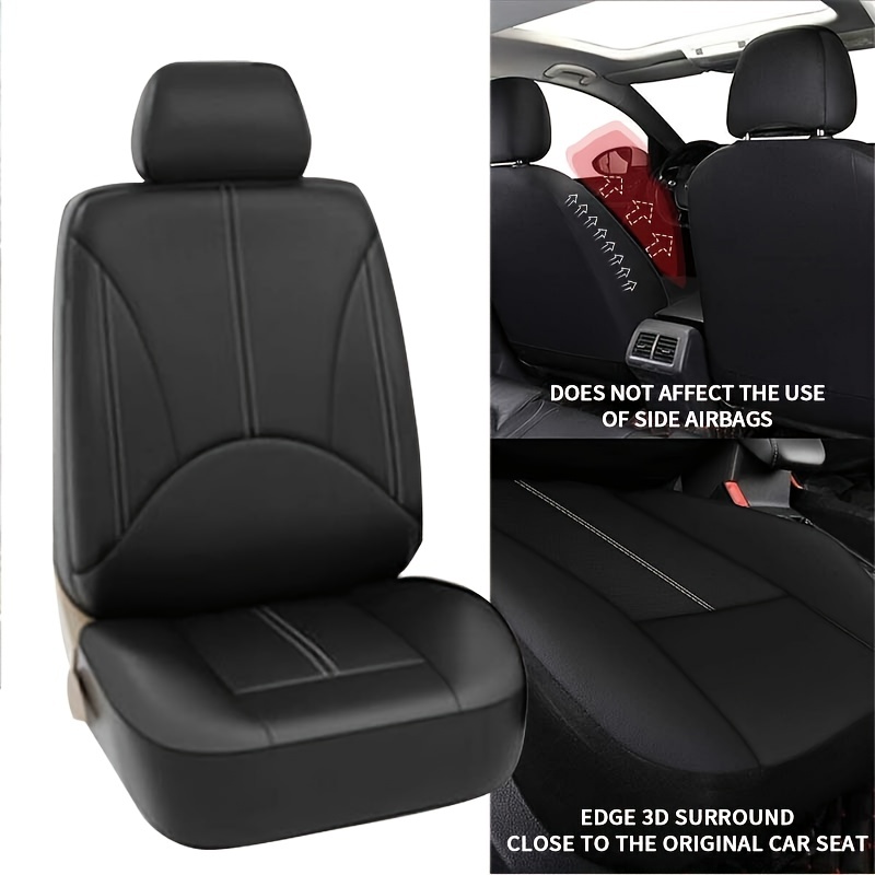 5 Seats Car Seat Covers Full S - Leather Car Seat Covers Full Set Universal recension och pris