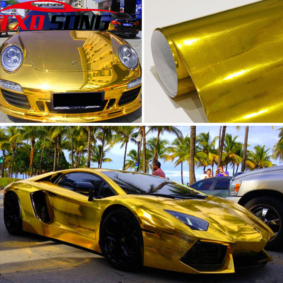 7 Sizes High Stretchable Gold  - Anti Glare Car Rearview Mirror Film recension och pris