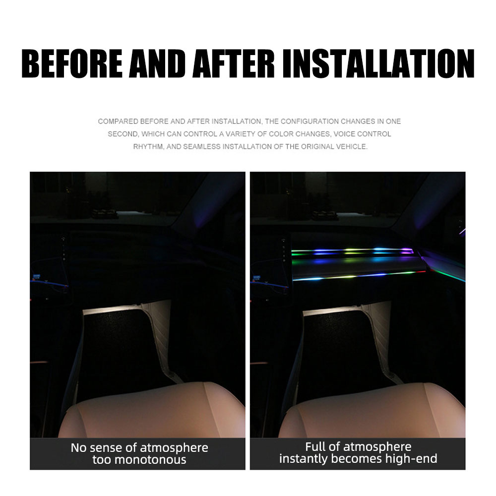 Universal Symphony Car Ambient - Led Ambient Interior Car Lights App Control recension och pris