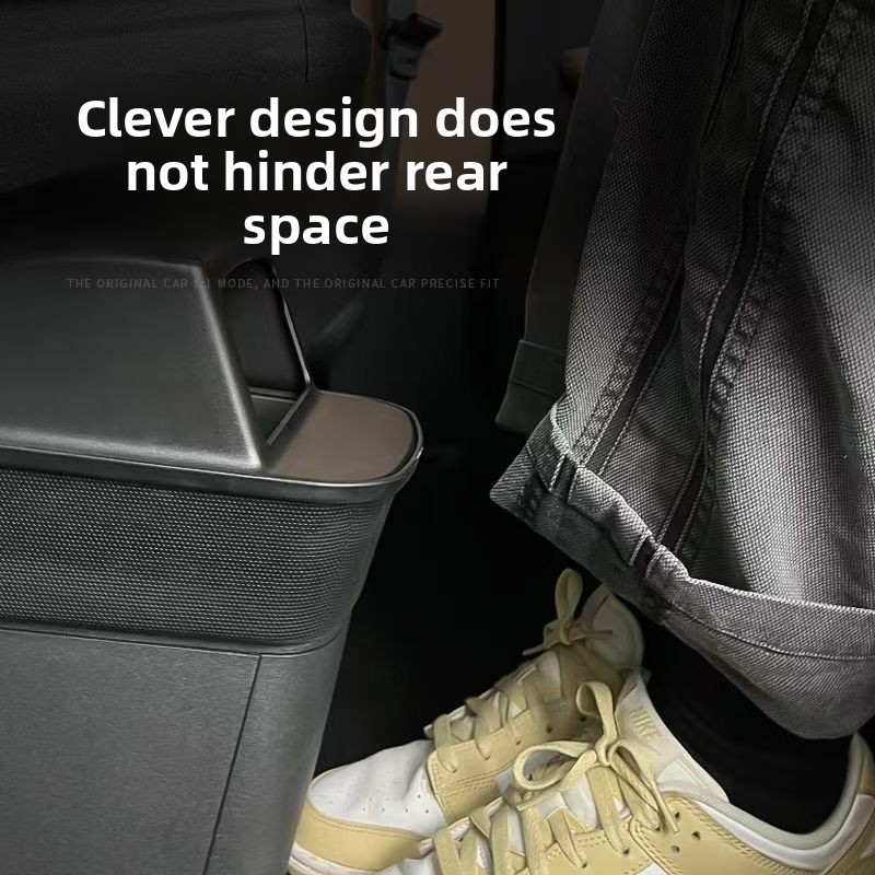 Silicone Rear Storage Box for  - Waterproof Car Trash Can With Lid recension och pris