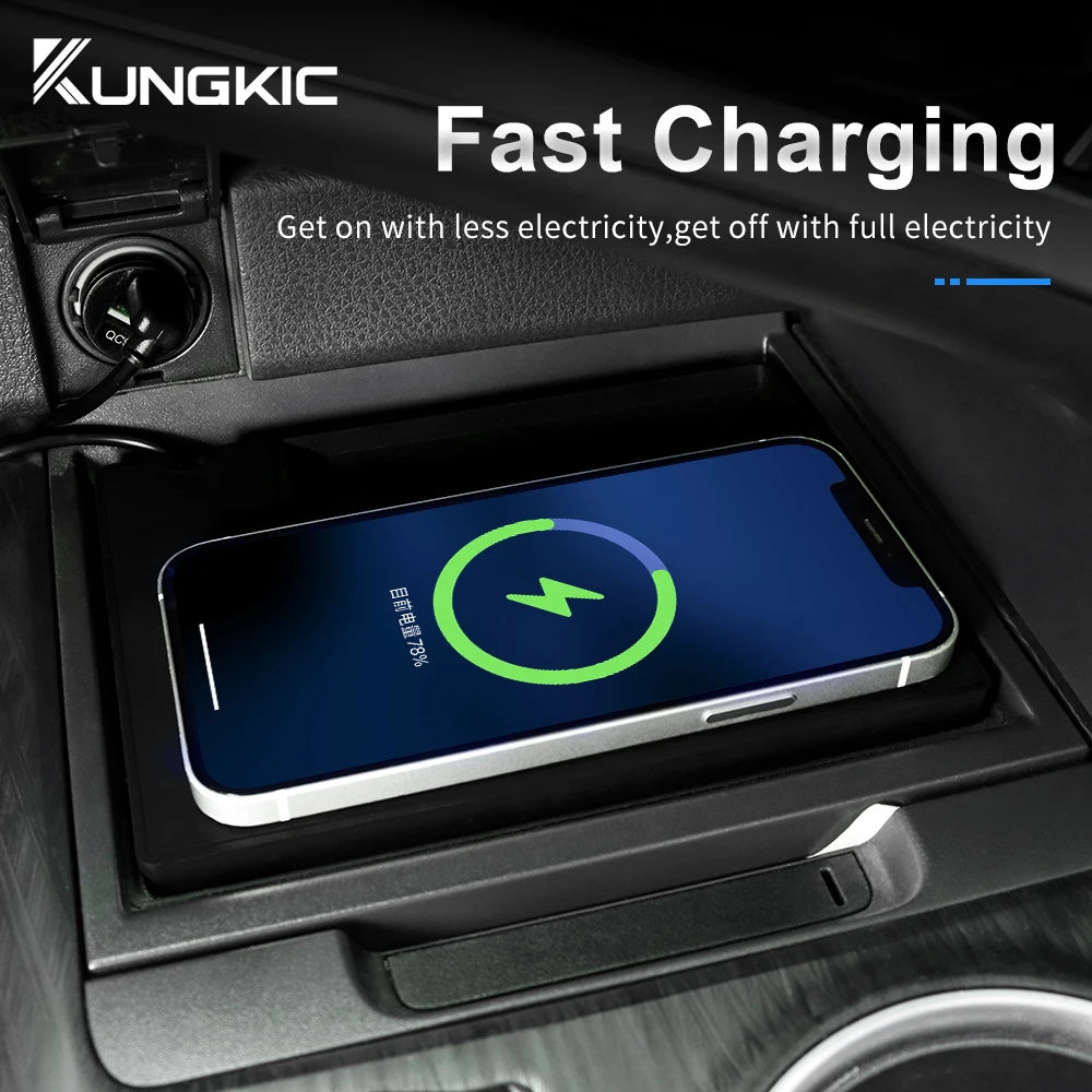 For Toyota Camry 70 XV70 2018  - Wireless Car Charger Mount Fast Charging recension och pris