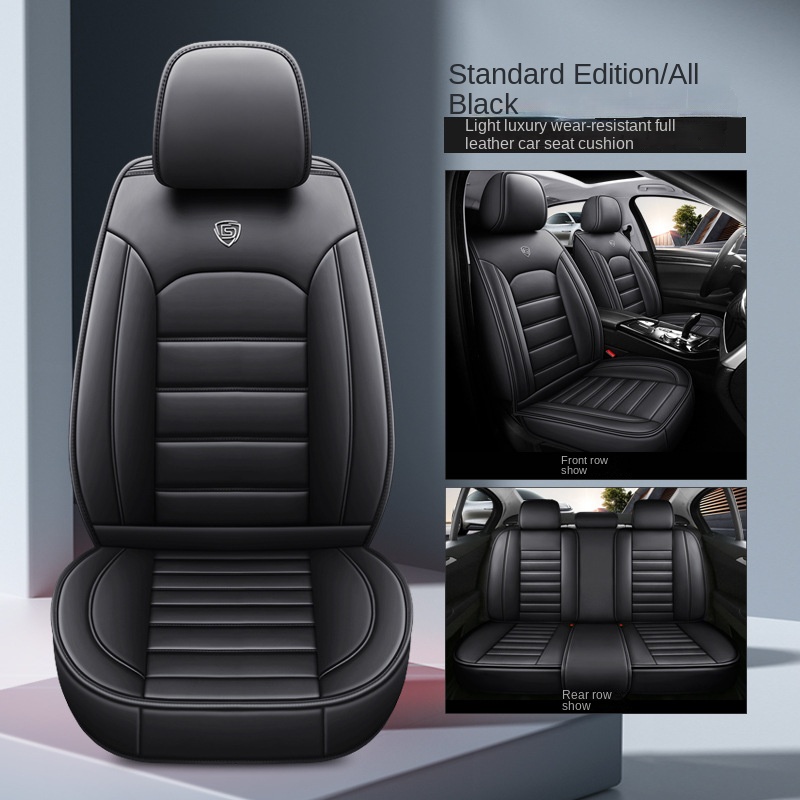Low Price Elasticity 3D 360 Fu - Leather Car Seat Covers Full Set Universal recension och pris