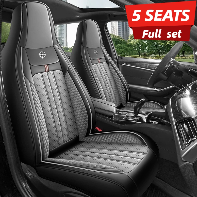 Luxury 3D Full Car Seat Cover  - Leather Car Seat Covers Full Set Universal recension och pris