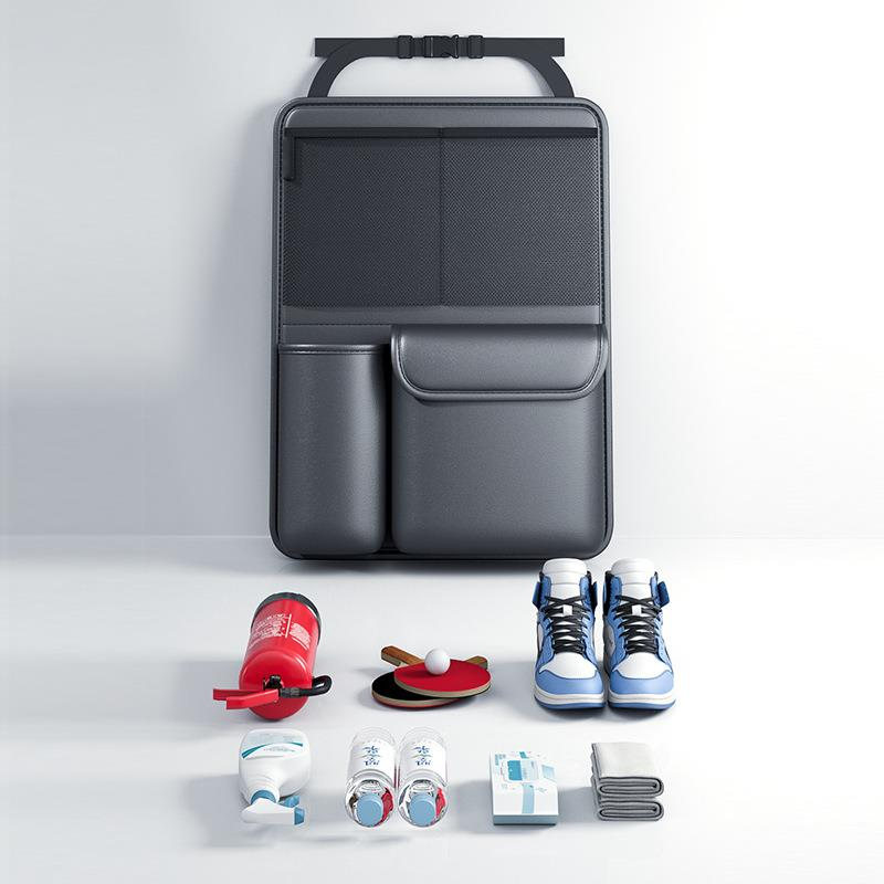Kcimo PU Leather Car Trunk Sto - Car Trunk Organizer Foldable Storage Box recension och pris