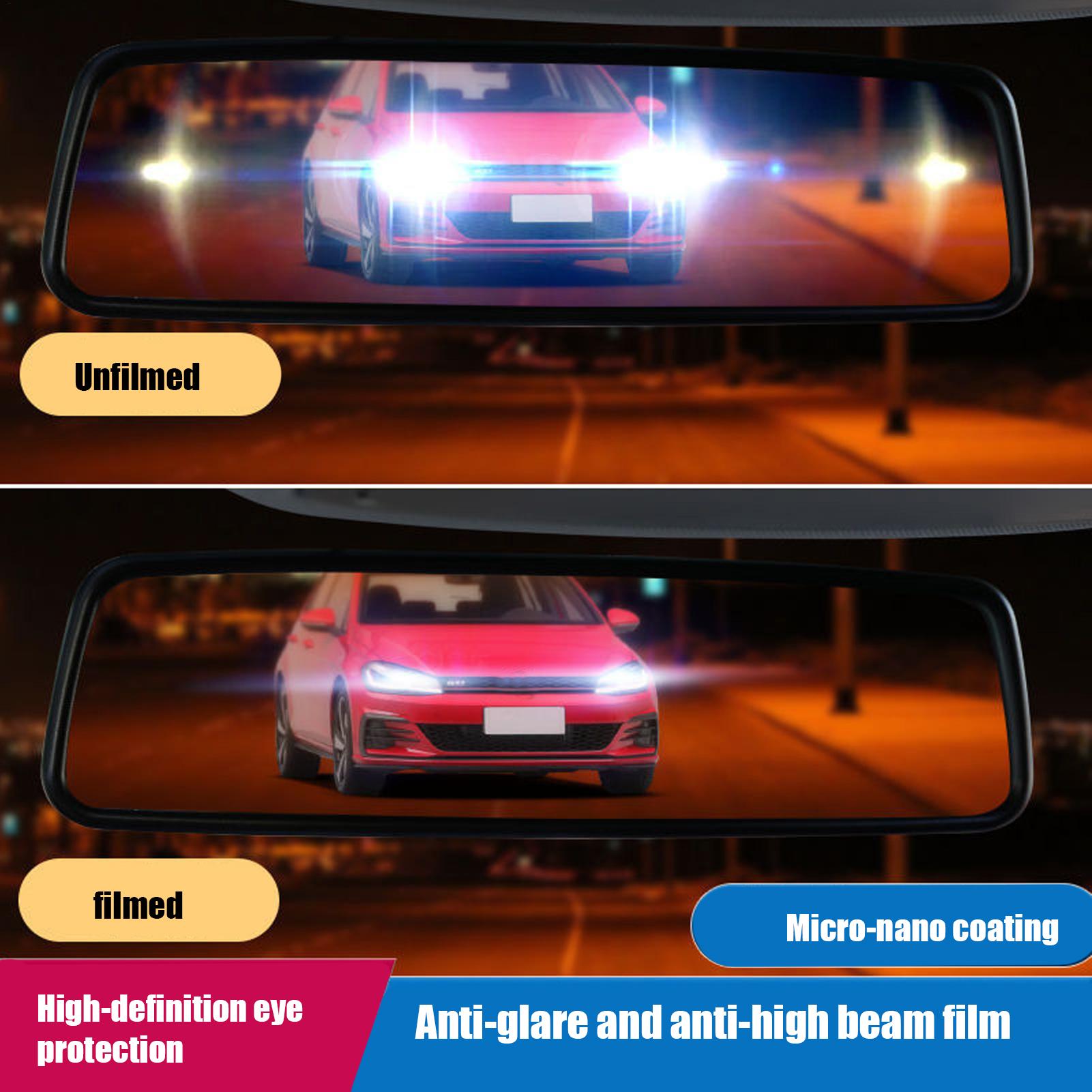 Anti-glare Car Interior Mirror - Anti Glare Car Rearview Mirror Film recension och pris
